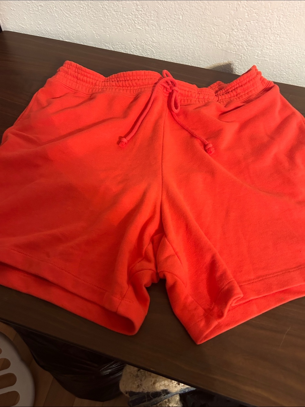 GAP Vibrant Coral-Red Elastic Waist Shorts
